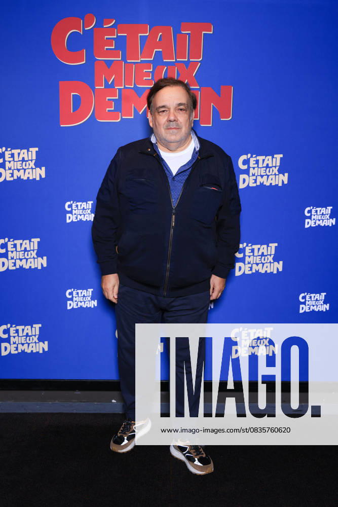 C Etait Mieux Demain Premiere - Paris Didier Bourdon attends the photocall of the film premiere of C’Etait Mieux Demain held at the UGC Cine Cite Bercy in Paris, France on September 29, 2025. Photo by David Boyer ABACAPRESS.COM Paris France