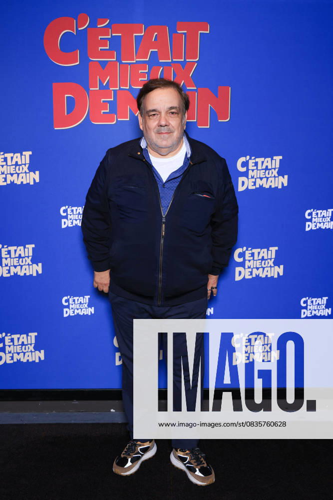 C Etait Mieux Demain Premiere - Paris Didier Bourdon attends the photocall of the film premiere of C’Etait Mieux Demain held at the UGC Cine Cite Bercy in Paris, France on September 29, 2025. Photo by David Boyer ABACAPRESS.COM Paris France