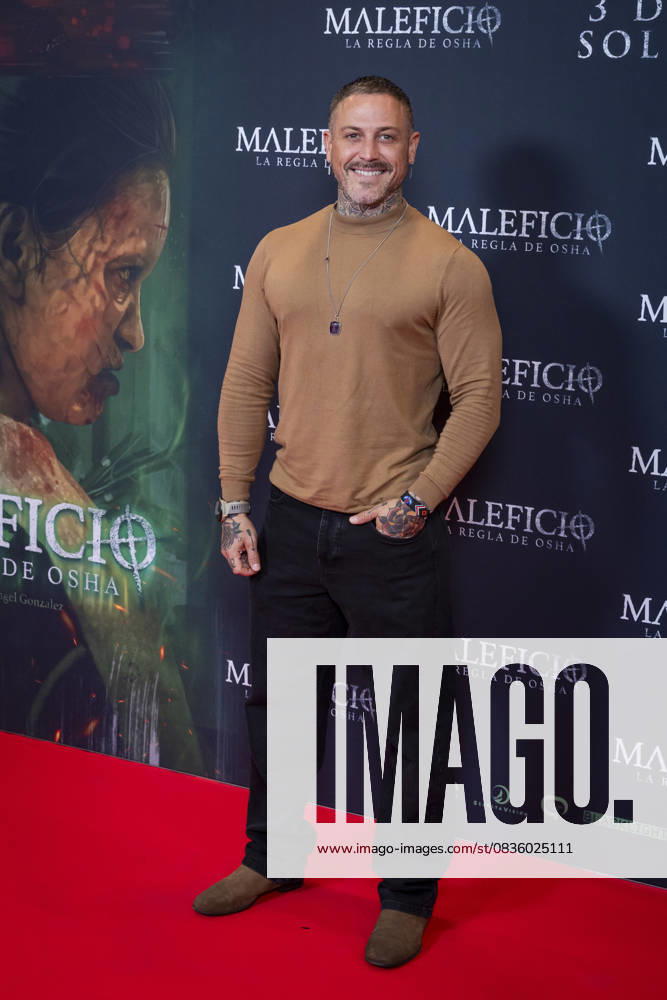 Maleficio premiere, Madrid, Spain - 01 Oct 2025 Pascual Fernandez attends to Maleficio premiere at Cines Verdi on 01 October, 2025 in Madrid, Spain. (Credit: Miguel Escavias Alfa Images) Madrid Cines Verdi Madrid Spain