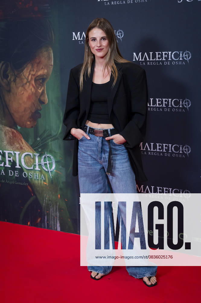 Maleficio premiere, Madrid, Spain - 01 Oct 2025 Nerea Mazo attends to Maleficio premiere at Cines Verdi on 01 October, 2025 in Madrid, Spain. (Credit: Miguel Escavias Alfa Images) Madrid Cines Verdi Madrid Spain