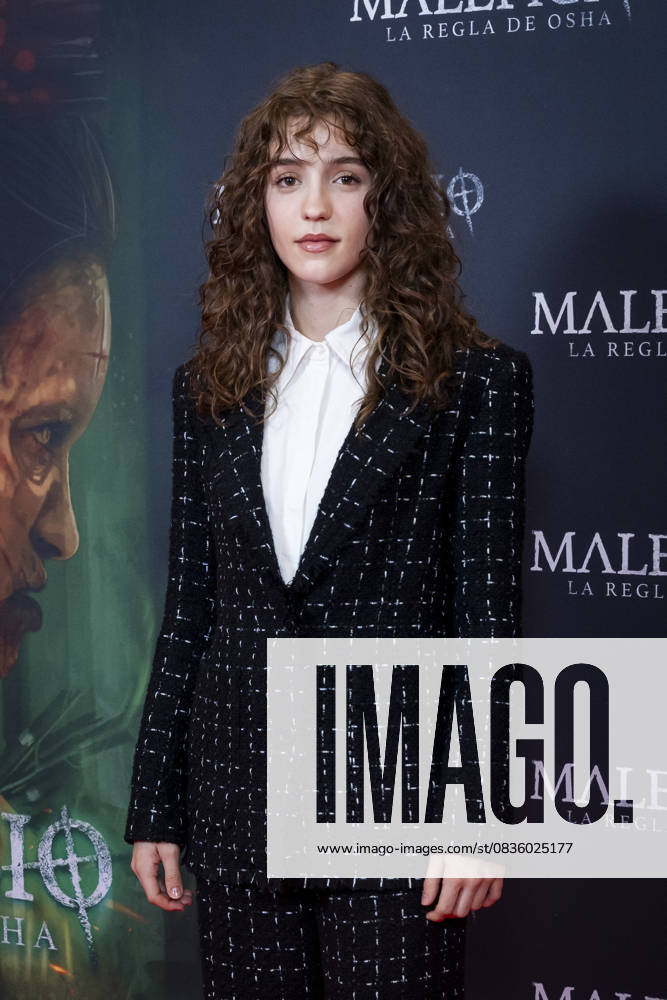 Maleficio premiere, Madrid, Spain - 01 Oct 2025 Zoe Bonafonte attends to Maleficio premiere at Cines Verdi on 01 October, 2025 in Madrid, Spain. (Credit: Miguel Escavias Alfa Images) Madrid Cines Verdi Madrid Spain