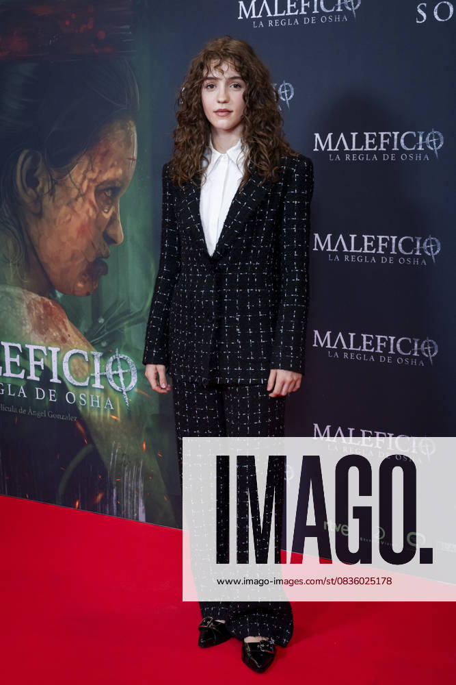 Maleficio premiere, Madrid, Spain - 01 Oct 2025 Zoe Bonafonte attends to Maleficio premiere at Cines Verdi on 01 October, 2025 in Madrid, Spain. (Credit: Miguel Escavias Alfa Images) Madrid Cines Verdi Madrid Spain