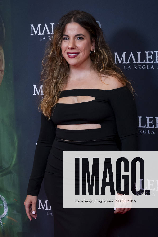 Maleficio premiere, Madrid, Spain - 01 Oct 2025 Cristina de Lucas attends to Maleficio premiere at Cines Verdi on 01 October, 2025 in Madrid, Spain. (Credit: Miguel Escavias Alfa Images) Madrid Cines Verdi Madrid Spain