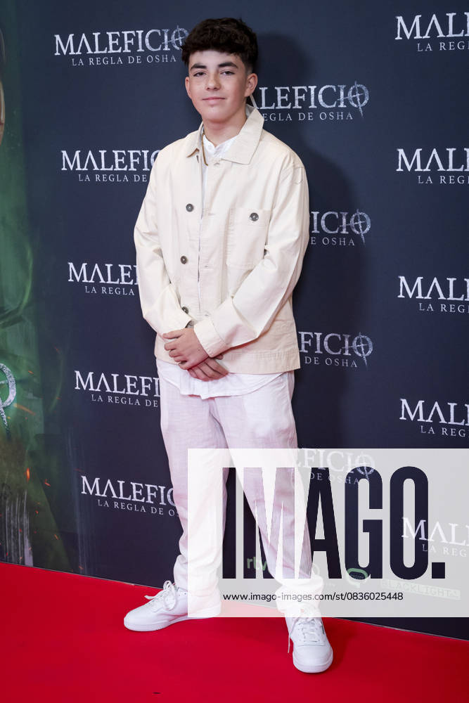 Maleficio premiere, Madrid, Spain - 01 Oct 2025 Andres de Luca attends to Maleficio premiere at Cines Verdi on 01 October, 2025 in Madrid, Spain. (Credit: Miguel Escavias Alfa Images) Madrid Cines Verdi Madrid Spain