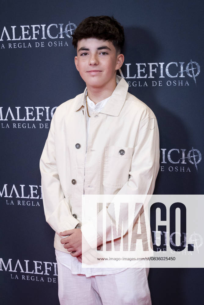 Maleficio premiere, Madrid, Spain - 01 Oct 2025 Andres de Luca attends to Maleficio premiere at Cines Verdi on 01 October, 2025 in Madrid, Spain. (Credit: Miguel Escavias Alfa Images) Madrid Cines Verdi Madrid Spain