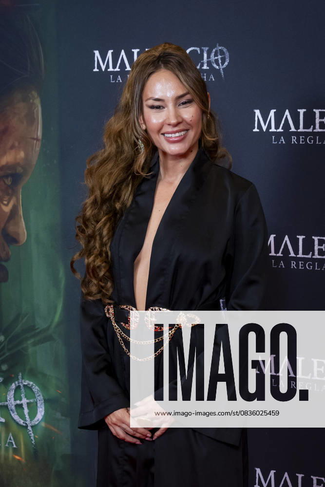 Maleficio premiere, Madrid, Spain - 01 Oct 2025 Laura Arjona attends to Maleficio premiere at Cines Verdi on 01 October, 2025 in Madrid, Spain. (Credit: Miguel Escavias Alfa Images) Madrid Cines Verdi Madrid Spain
