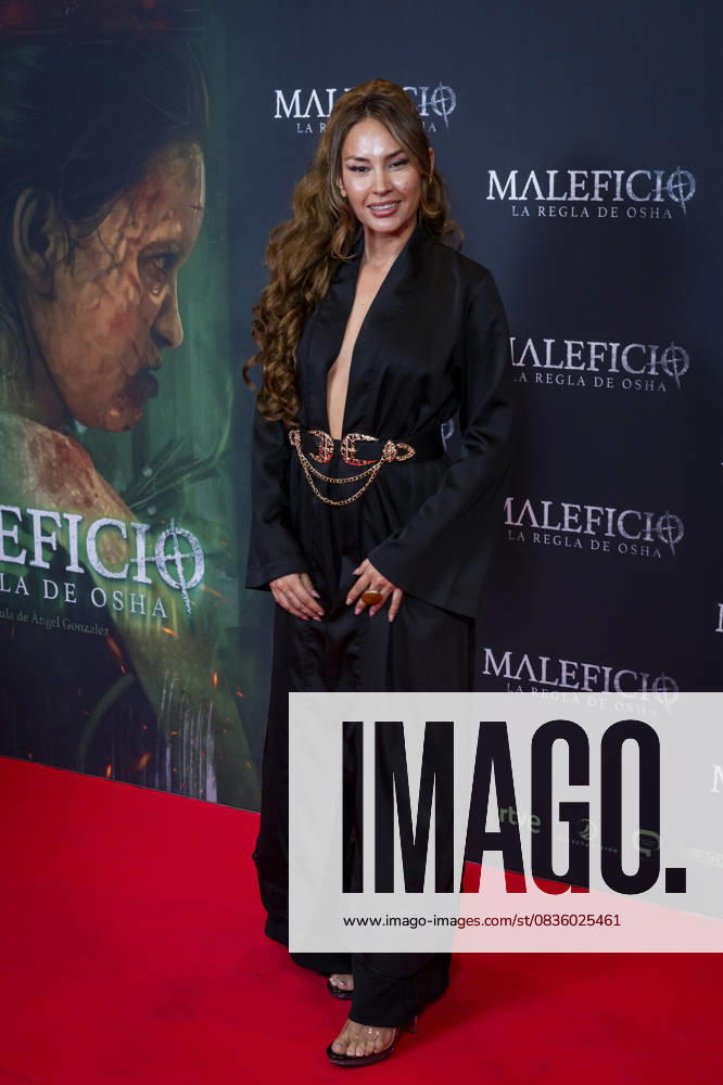 Maleficio premiere, Madrid, Spain - 01 Oct 2025 Laura Arjona attends to Maleficio premiere at Cines Verdi on 01 October, 2025 in Madrid, Spain. (Credit: Miguel Escavias Alfa Images) Madrid Cines Verdi Madrid Spain