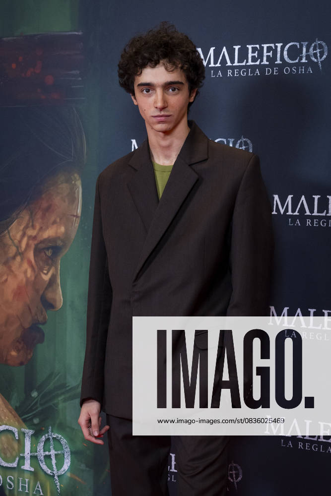 Maleficio premiere, Madrid, Spain - 01 Oct 2025 Blas Polidori attends to Maleficio premiere at Cines Verdi on 01 October, 2025 in Madrid, Spain. (Credit: Miguel Escavias Alfa Images) Madrid Cines Verdi Madrid Spain