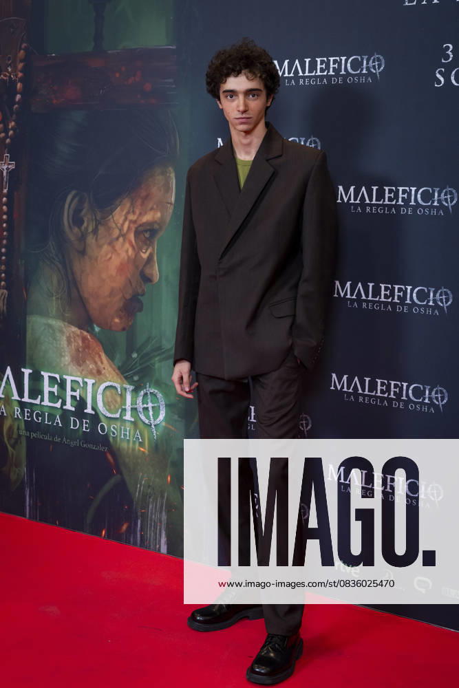 Maleficio premiere, Madrid, Spain - 01 Oct 2025 Blas Polidori attends to Maleficio premiere at Cines Verdi on 01 October, 2025 in Madrid, Spain. (Credit: Miguel Escavias Alfa Images) Madrid Cines Verdi Madrid Spain