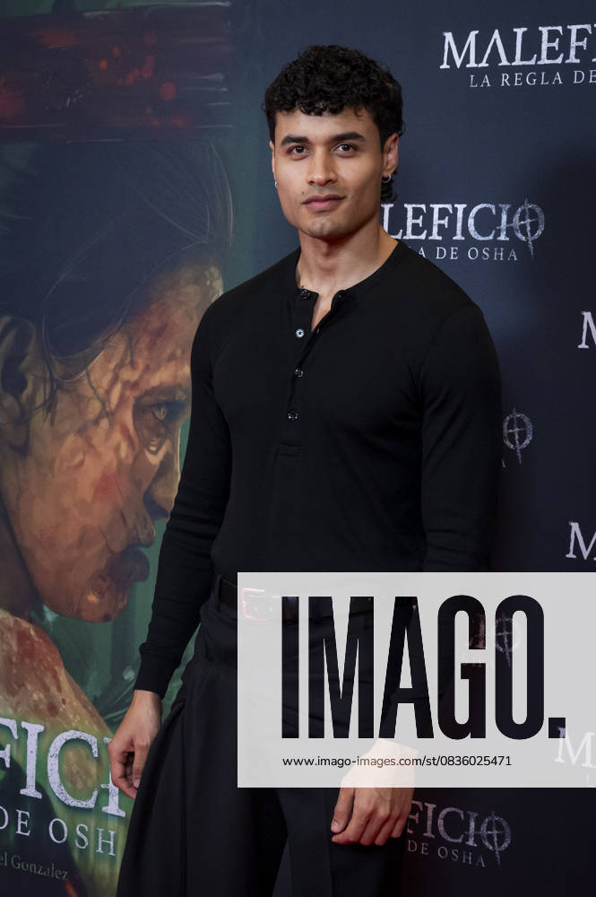 Maleficio premiere, Madrid, Spain - 01 Oct 2025 Felipe Londono attends to Maleficio premiere at Cines Verdi on 01 October, 2025 in Madrid, Spain. (Credit: Miguel Escavias Alfa Images) Madrid Cines Verdi Madrid Spain