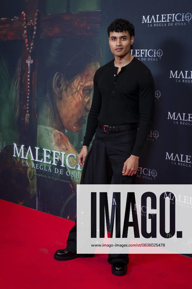 Maleficio premiere, Madrid, Spain - 01 Oct 2025 Felipe Londono attends to Maleficio premiere at Cines Verdi on 01 October, 2025 in Madrid, Spain. (Credit: Miguel Escavias Alfa Images) Madrid Cines Verdi Madrid Spain