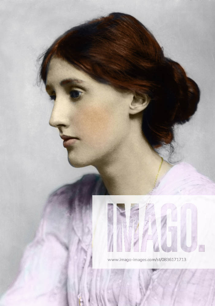 Portrait of the British novelist Virginia Woolf 1882 1941 English writer Virginia Woolf Photograph by George Charles Beresford 1864 1938 in 1902 Private collection