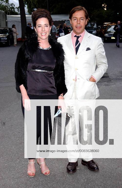 Jun 5, 2003 - New York, New York, U.S. - Fashion designer KATE SPADE and husband ANDY SPADE attend Fresh air fund s annual spring gala honoring american heroes at the Tavern On The Green, Central Park. New York U.S. - ZUMAg115 20030605_gaf_g115_210