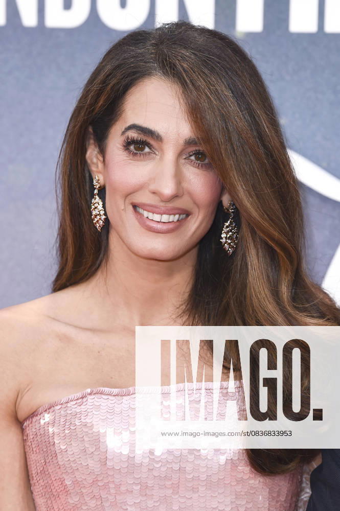 Amal Alamuddin Clooney at the premiere of the feature film Jay Kelly at the 69 BFI London Film Festival 2025 at the Royal Festival Hall London, 10 10 2025 Foto:xS.xFuturexImagex kelly_5167