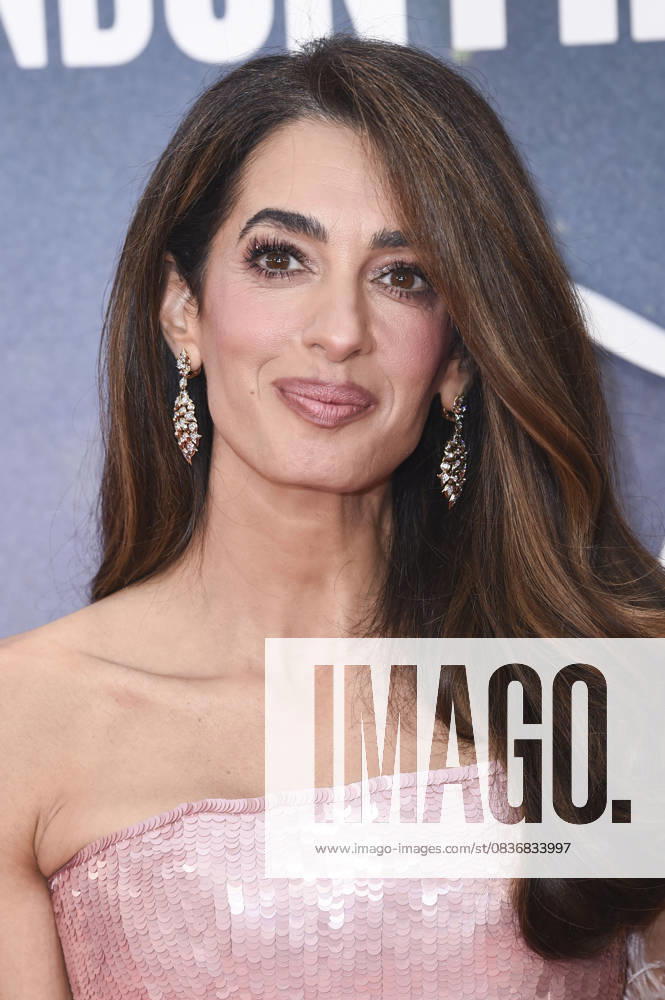 Amal Alamuddin Clooney at the premiere of the feature film Jay Kelly at the 69 BFI London Film Festival 2025 at the Royal Festival Hall London, 10 10 2025 Foto:xS.xFuturexImagex kelly_5168