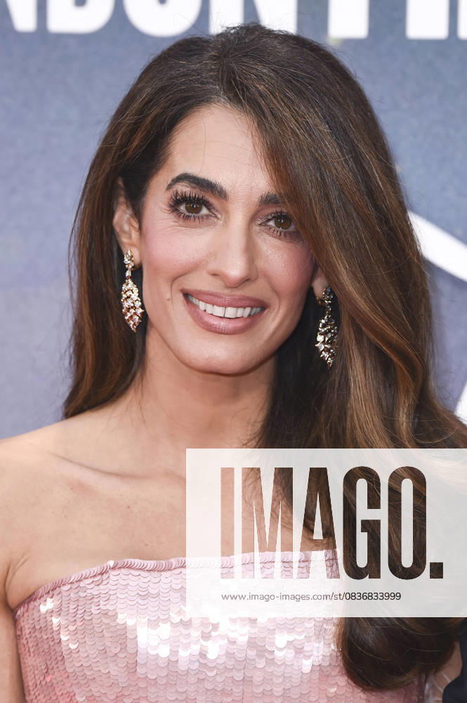 Amal Alamuddin Clooney at the premiere of the feature film Jay Kelly at the 69 BFI London Film Festival 2025 at the Royal Festival Hall London, 10 10 2025 Foto:xS.xFuturexImagex kelly_5170