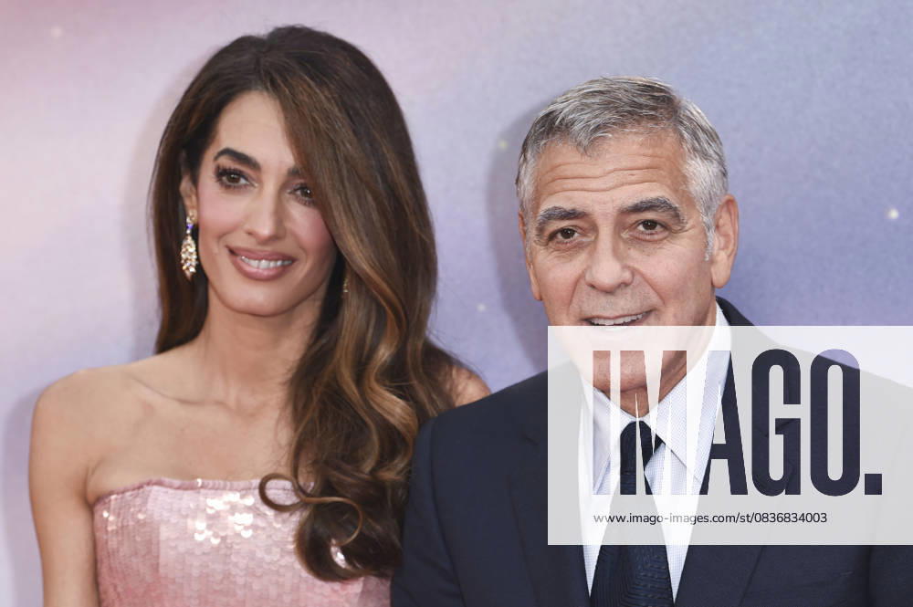 George Clooney with wife Amal Alamuddin Clooney at the premiere of the feature film Jay Kelly at the 69 BFI London Film Festival 2025 at the Royal Festival Hall London, 10 10 2025 Foto:xS.xFuturexImagex kelly_5172