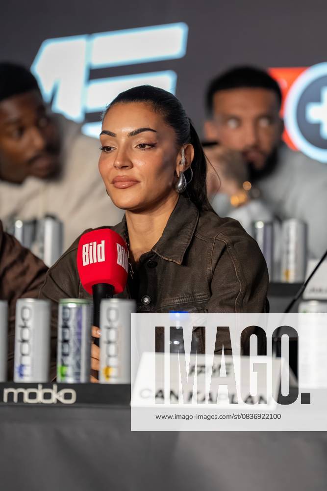 Press conference Fame Fighting 2025 Valentina Maceri at the press conference for Fame Fighting 2025 on 11 10 2025 at the Atlantic Hotel Essen Essen Atlantic Hotel Nordrhein Westfalen