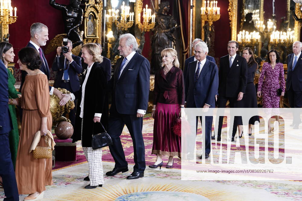 The King and Queen, the Princess of Asturias and the Infanta Sofia preside over a reception at the Royal Palace for the National Day of the National Holiday King Felipe and Queen Letizia, Princess Leonor and the Infanta during the reception on the occasion of the National Holiday, at the Royal Palace, on October 12, 2025, in Madrid Spain The event is presided over by the King and Queen, the Princess of Asturias and the Infanta Sofia after the solemn act of homage to the National Flag and the military parade held in the Plaza de Canovas del Castillo The purpose of the commemoration of the National Holiday is to solemnly remember moments of collective history that are part of the common historical, cultural and social heritage, assumed as su