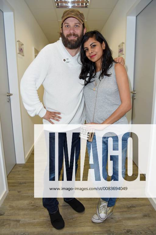 Christian Ulmen with wife Collien Ulmen Fernandes Opening of the Bamschool dance school by Julien Bam in the Mediapark in Cologne on 09 06 2018