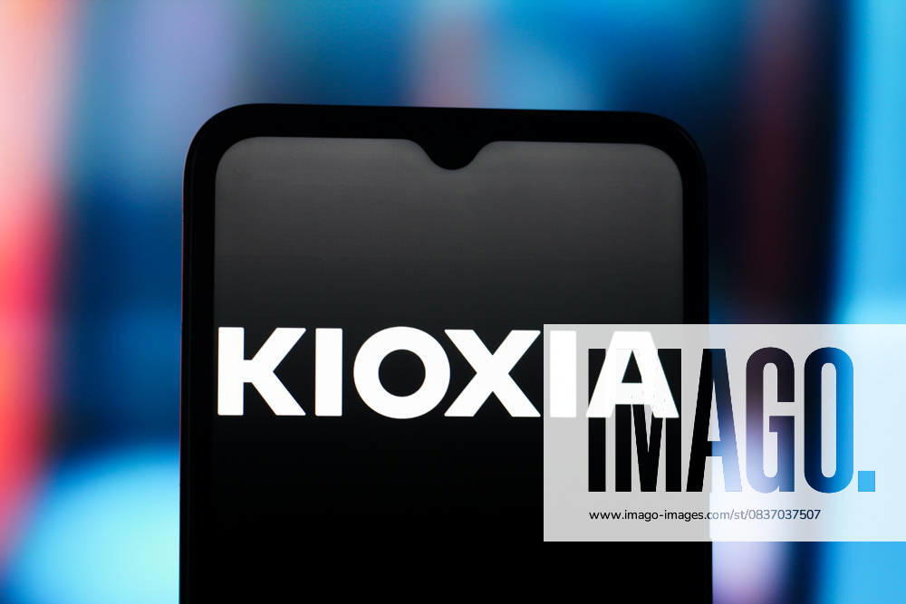 Digital Companies in Canada - 13 Oct 2025 In this photo illustration, the Kioxia logo is seen displayed on a smartphone screen. Canada