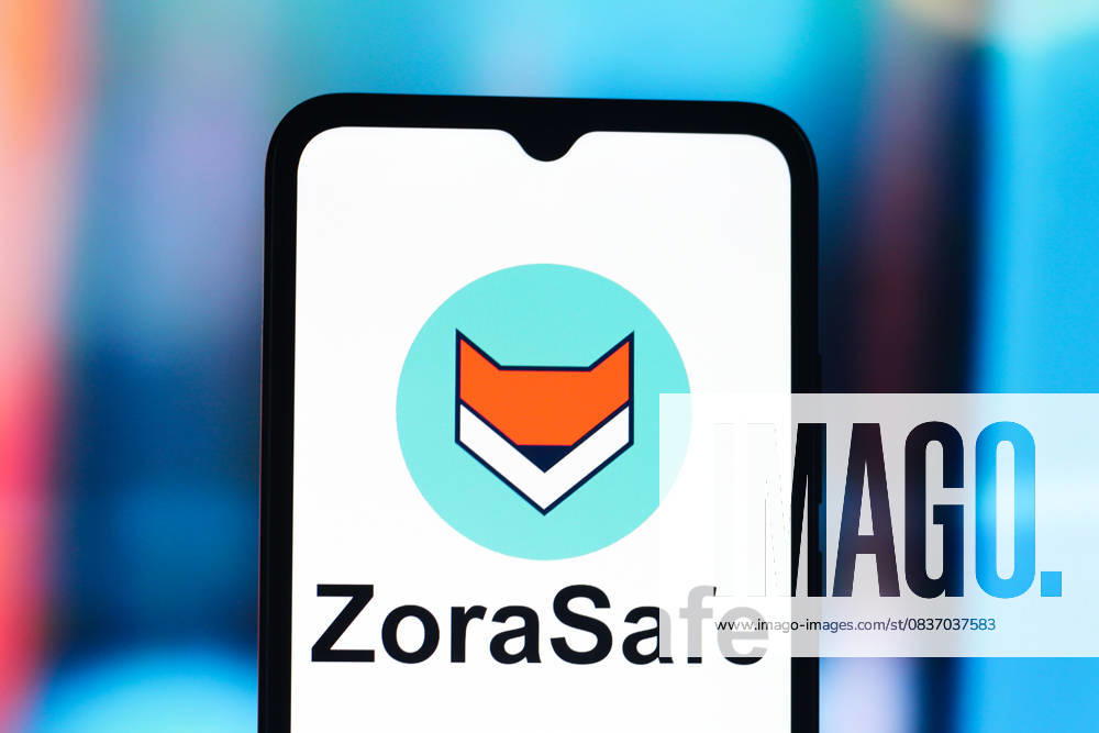 Digital Companies in Canada - 13 Oct 2025 In this photo illustration, the ZoraSafe app (Zora Safe) logo is seen displayed on a smartphone screen. Canada