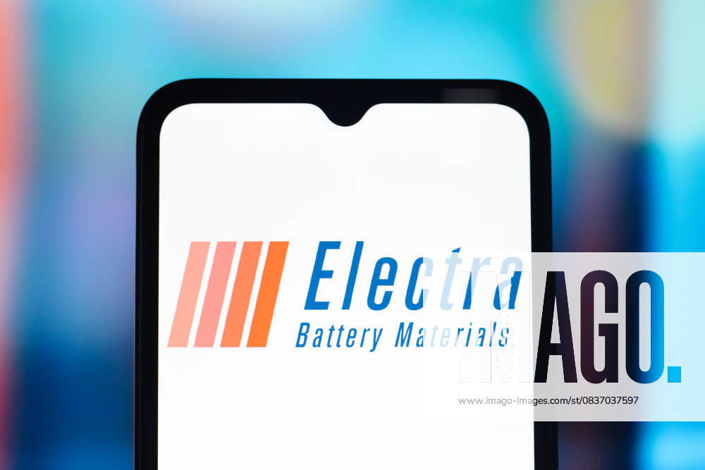 Digital Companies in Canada - 13 Oct 2025 In this photo illustration, the Electra Battery Materials logo is seen displayed on a smartphone screen. Canada