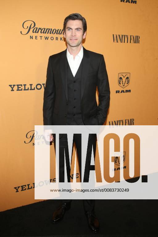 LOS ANGELES, CA - JUNE 11:Wes Bentley at the premiere of Yellowstone at Paramount Studios in Los Angeles, California on June 11, 2018.