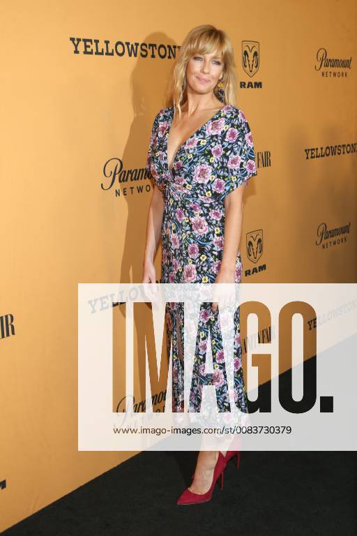 LOS ANGELES, CA - JUNE 11:Kelly Reilly at the premiere of Yellowstone at Paramount Studios in Los Angeles, California on June 11, 2018.