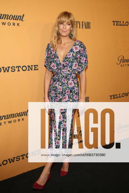 LOS ANGELES, CA - JUNE 11:Kelly Reilly at the premiere of Yellowstone at Paramount Studios in Los Angeles, California on June 11, 2018.