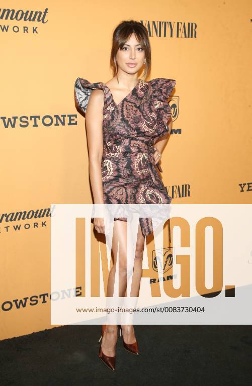 LOS ANGELES, CA - JUNE 11:Noureen DeWulf at the premiere of Yellowstone at Paramount Studios in Los Angeles, California on June 11, 2018.