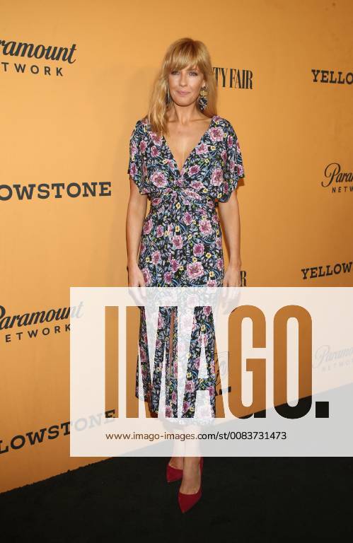 LOS ANGELES, CA - JUNE 11: Kelly Reilly, at the premiere of Yellowstone at Paramount Studios in Los Angeles, California on June 11, 2018.