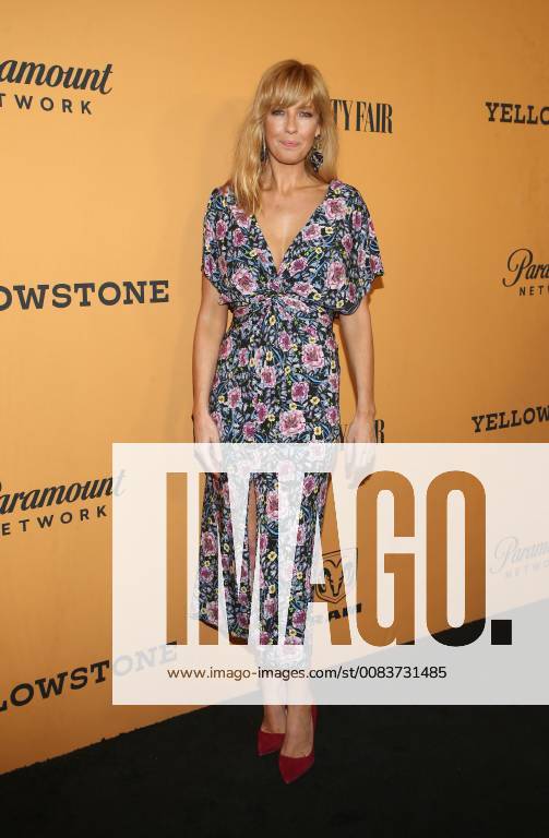 LOS ANGELES, CA - JUNE 11: Kelly Reilly, at the premiere of Yellowstone at Paramount Studios in Los Angeles, California on June 11, 2018.