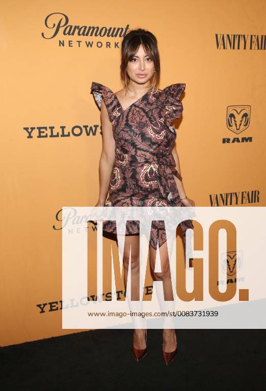 LOS ANGELES, CA - JUNE 11: Noureen DeWulf, at the premiere of Yellowstone at Paramount Studios in Los Angeles, California on June 11, 2018.