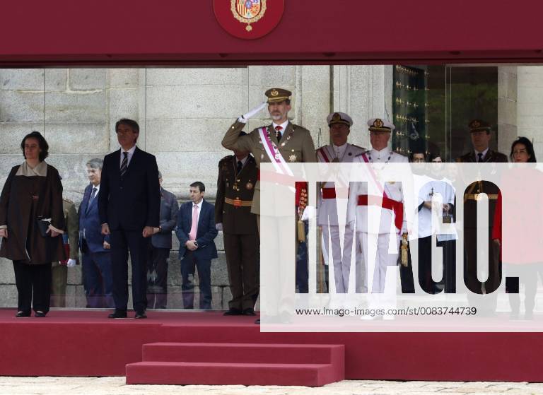 THE KING FELIPE PRESIDES THE CELEBRATION OF THE CHAPTER OF THE REAL AND MILITARY ORDER OF SAN HERMENEGILDO FELIPE OF BORBON AND GREECE 12 06 2018 June 12 2018 King Felipe attends the celebration of the Military Order of San Hermenegildo in the Monastery of El Escorial in Madrid 888 Cordon Press EuropaxPress El Rey Felipe preside la celebracion del Capitulo de la Real y M