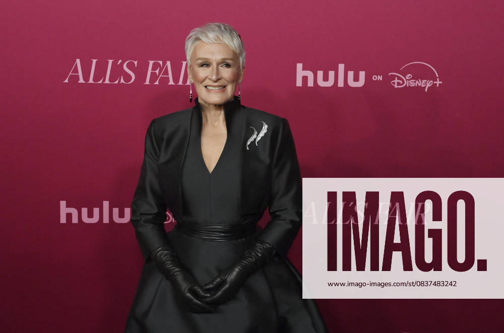 Cast member Glenn Close attends the world premiere of the Hulu original TV Series All s Fair at the DGA Theater in Los Angeles on Thursday, October 16, 2025. Storyline: Follows a successful divorce lawyer and the owner of an all-female law firm in Los Angeles. LAP2025101635 JIMxRUYMEN