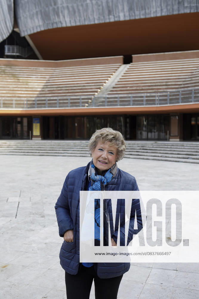 Portrait of Dacia Maraini at the Auditorium Parco della Musica 12 03 2022 Isabella De Maddalena opale photo