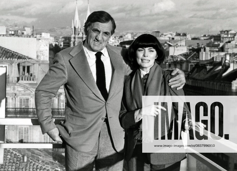 Lino Ventura and Mireille Mathieu at the Cannes Film Festival