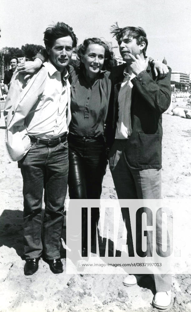 Martin Sheen, Brigitte Fossey and Sam Neill at the Cannes Film Festival