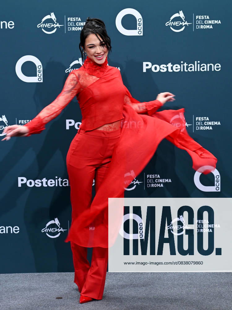 MARIA ESPOSITO attends the Rome Film Festival, day 8 - photocall for I am Rosa Ricci in Rome, Italy. Rome Italy - ZUMAp169 20251023_zea_p169_238
