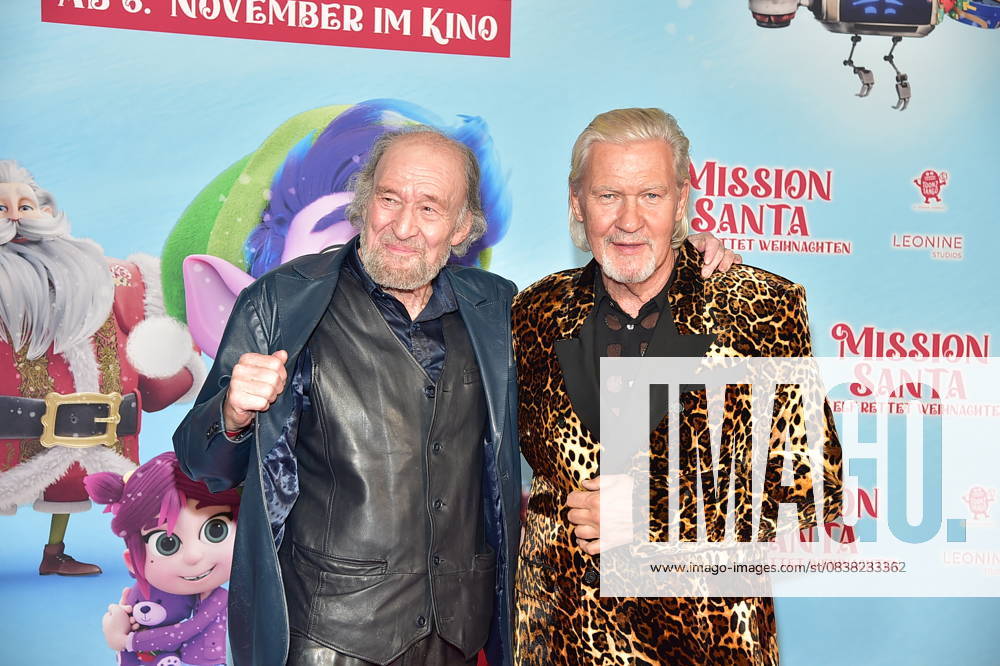 MISSION SANTA, an elf saves Christmas Michael Mendl, Jonny Logan Arrival, red carpet for the premiere of the animated film for children MISSION SANTA, an elf saves Christmas in Berlin on 25 10 2025 Photopress Mueller