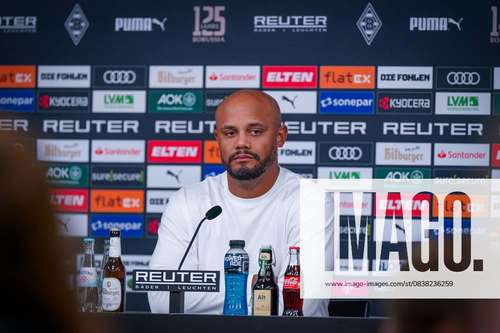Germany Soccer Bundesliga 2025 26, 8 Matchday Borussia Mönchengladbach vs FC Bayern Munich Borussia Park Mönchengladbach Vincent Kompany Coach, FC Bayern Munich Press Conference, Media Mönchengladbach North Rhine-Westphalia Germany