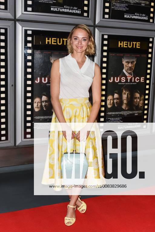 Berlin Germany 13 06 2018 German premiere of JUSTICE in the cinema Anne-Catrin Wahls (ehemals Märzke) DeFodi533
