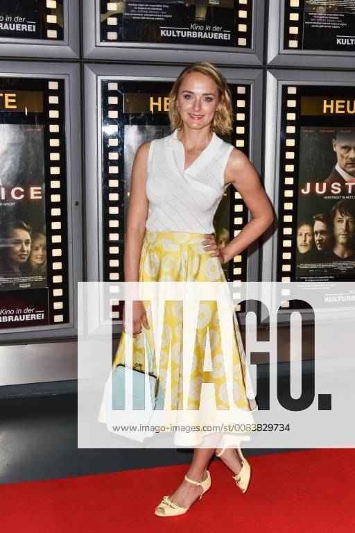 Berlin Germany 13 06 2018 German premiere of JUSTICE in the cinema Anne-Catrin Wahls (ehemals Märzke) DeFodi533