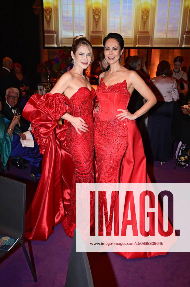 Iryna Thater and Natalia Yegorova at the 30 Leipzig Opera Ball 2025 at the Leipzig Opera Leipzig, 25 10 2025 Foto:xM.xWehnertx xFuturexImagex opernball_5149