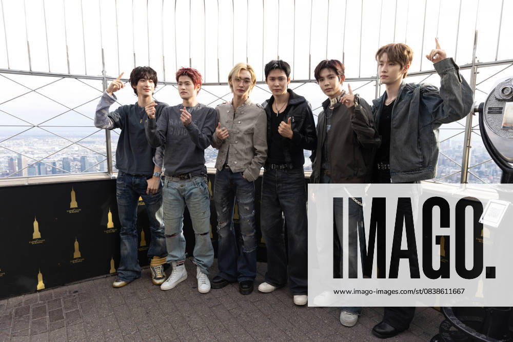 K-Pop Riize in New York South Korean group Riize visits the Empire State Building in New York City, USA, this Tuesday, October 28, 2025, to announce their North American tour Riizing Loud and celebrate their partnership with Musicians On Call, formed and managed by SM Entertainment. Riize currently has six members: Shotaro, Eunseok, Sungchan, Wonbin, Sohee, and Anton. NEW YORK NEW YORK UNITED OF AMERICA