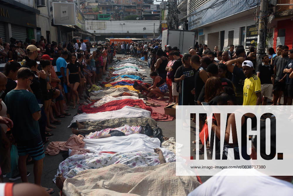 Residents recover dozens of bodies after deadly Rio police operation RIO DE JANEIRO, BRAZIL - OCTOBER 29: (EDITORS NOTE: Image depicts death) Residents recover around 70 bodies in the woods of the Penha Complex, in the northern part of Brazil s Rio de Janeiro, one day after the deadliest police operation in the city’s history, on October 29, 2025. The death toll rises to 120, according to local reports. Fabio Teixeira Anadolu Rio de Janeiro Brazil. Editorial use only. Please get in touch for any other usage.