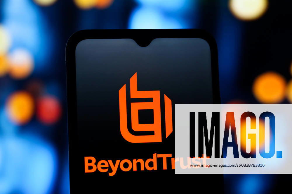 Digital Companies in Canada - 29 Oct 2025 In this photo illustration, the BeyondTrust (Beyond Trust) logo is seen displayed on a smartphone screen. Canada