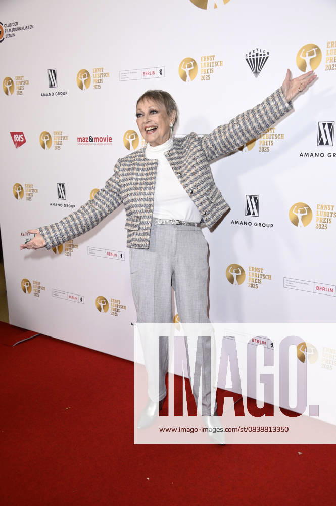 Barbara Schöne at the 67 award ceremony of the Ernst Lubitsch Prize 2025 at the Babylon Berlin cinema, 29 10 2025 Foto:xN.xKubelkax xFuturexImagex lubitsch_5046