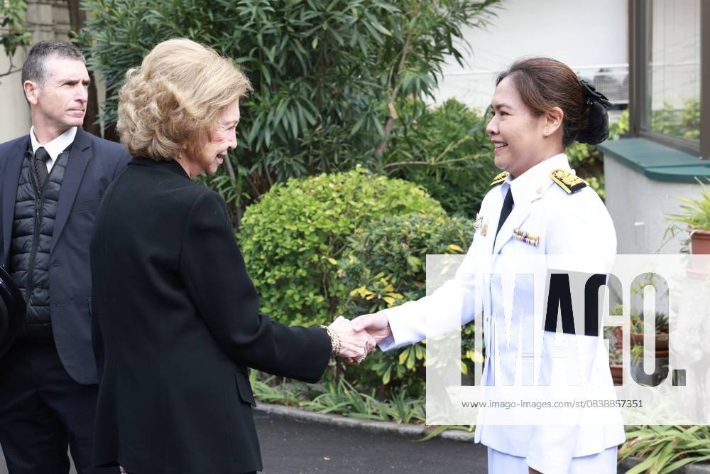 Spanish Emeritus Queen Sofia of Greece during book of condolence event to Tailandia Queen Sirikit in Madrid on Thursday, 30 October 2025. Cordon Press CasaxdexS.M.Reyx Jimenez